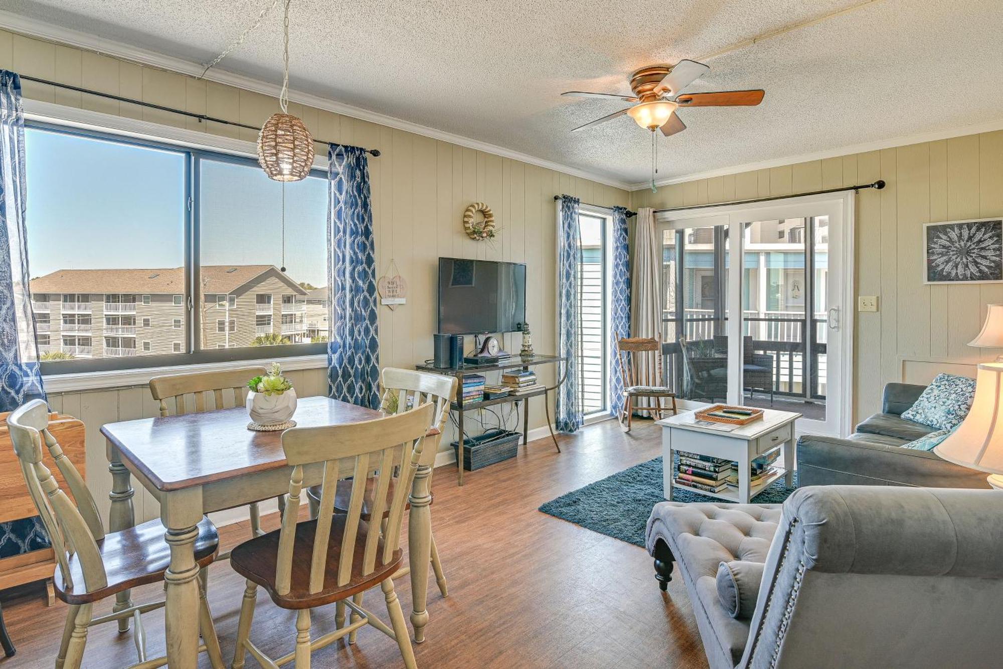 Coastal Condo On Beach With Community Pool Access! Myrtle Beach Exterior photo